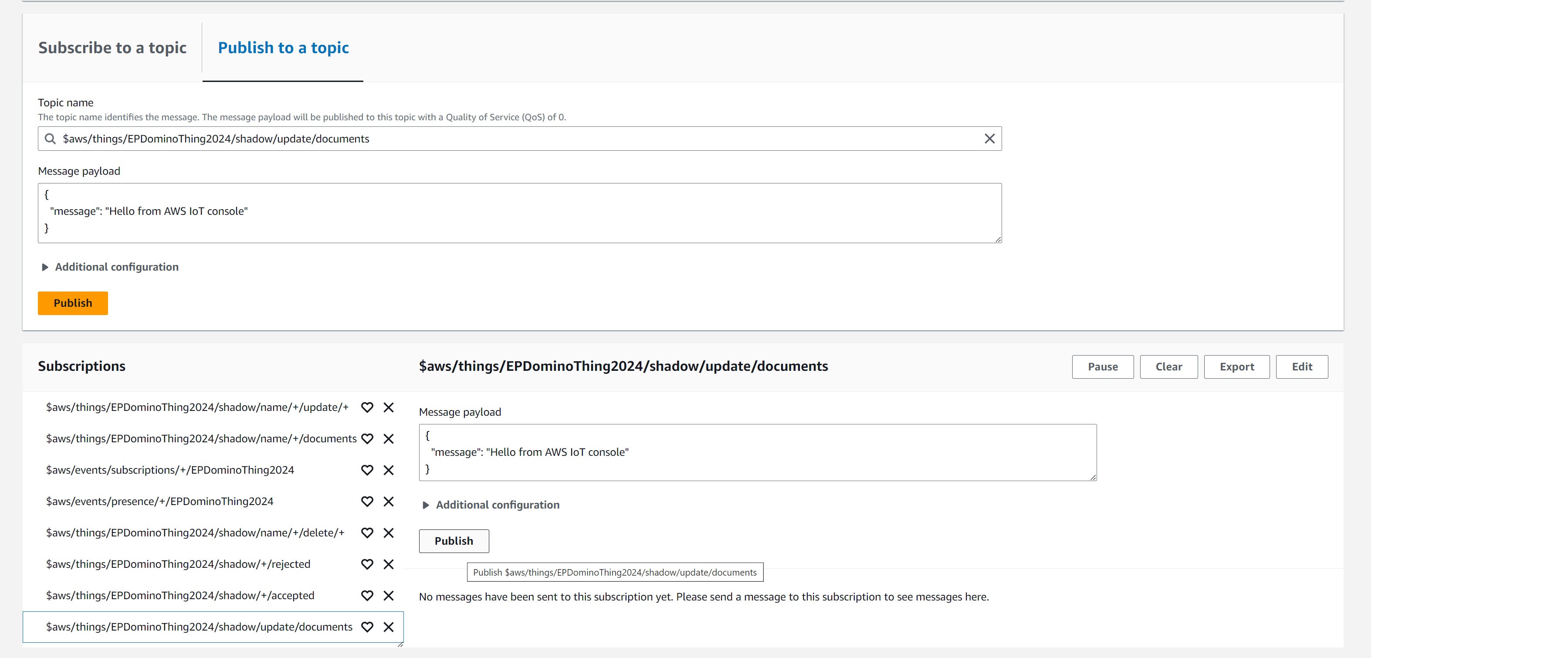 AWS Management Console