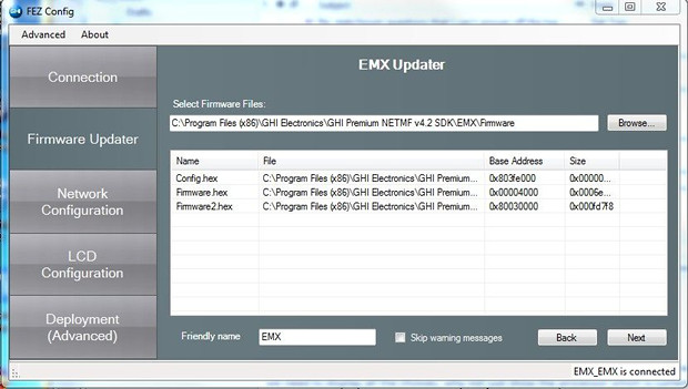 Firmware and Config Files